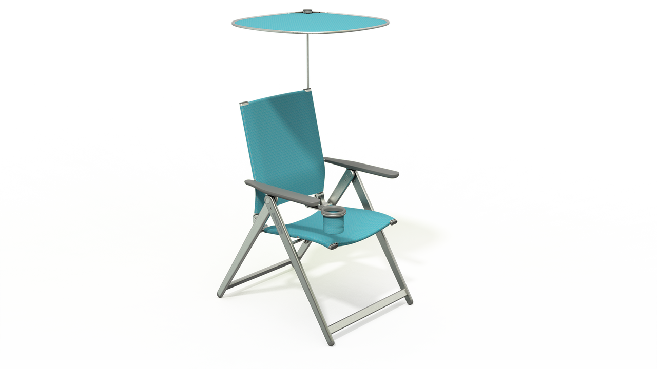 The Chair in Aqua